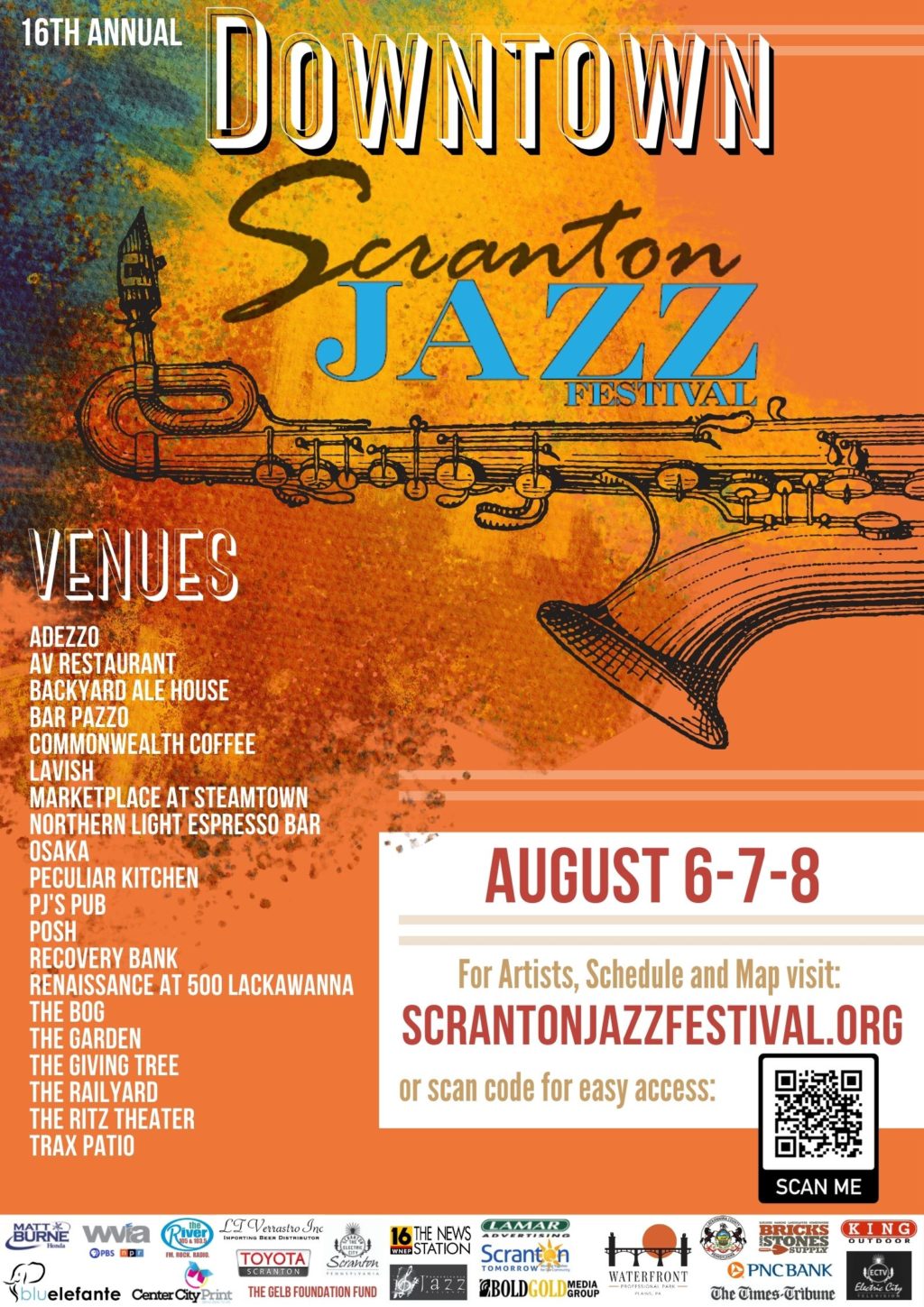 16th Annual Scranton Jazz Festival Scranton Chamber of Commerce