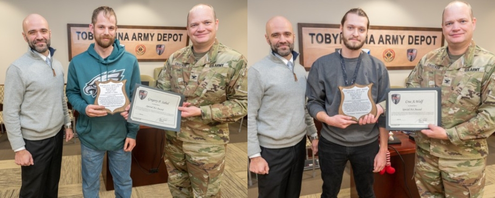 Tobyhanna Presents Awards to this Quarter’s Top Talent